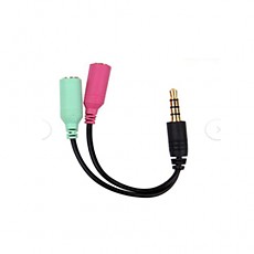 CABLE/마이크오디오 4극(3.5mm)변환케이블