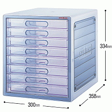 서류함/럭스멀티8단 Sysmax #10008