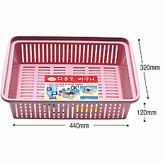 바구니/사각 아세아 6호 44X32X12cm